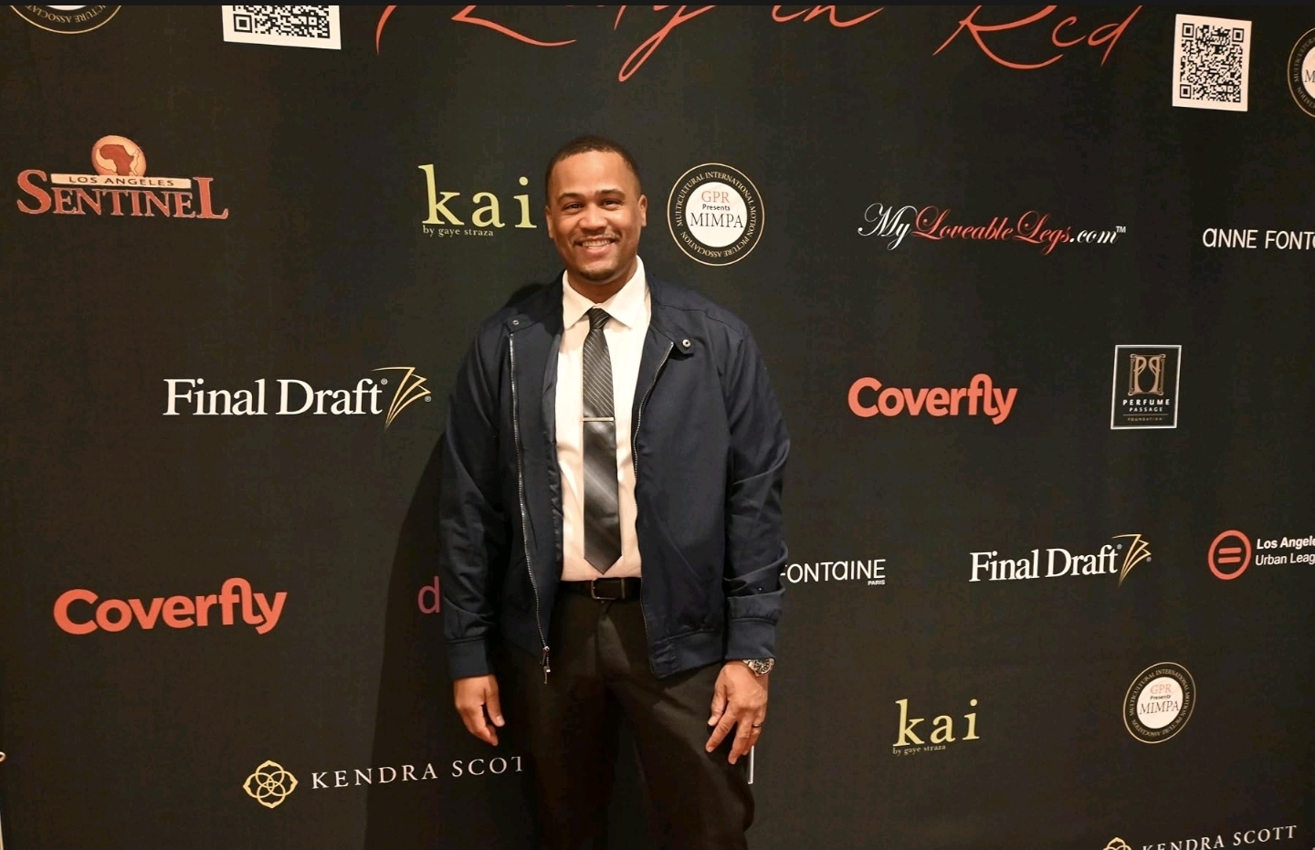 E'Ian West at a Coverfly and Final Draft red carpet event E'Ian West at a Coverfly and Final Draft red carpet event