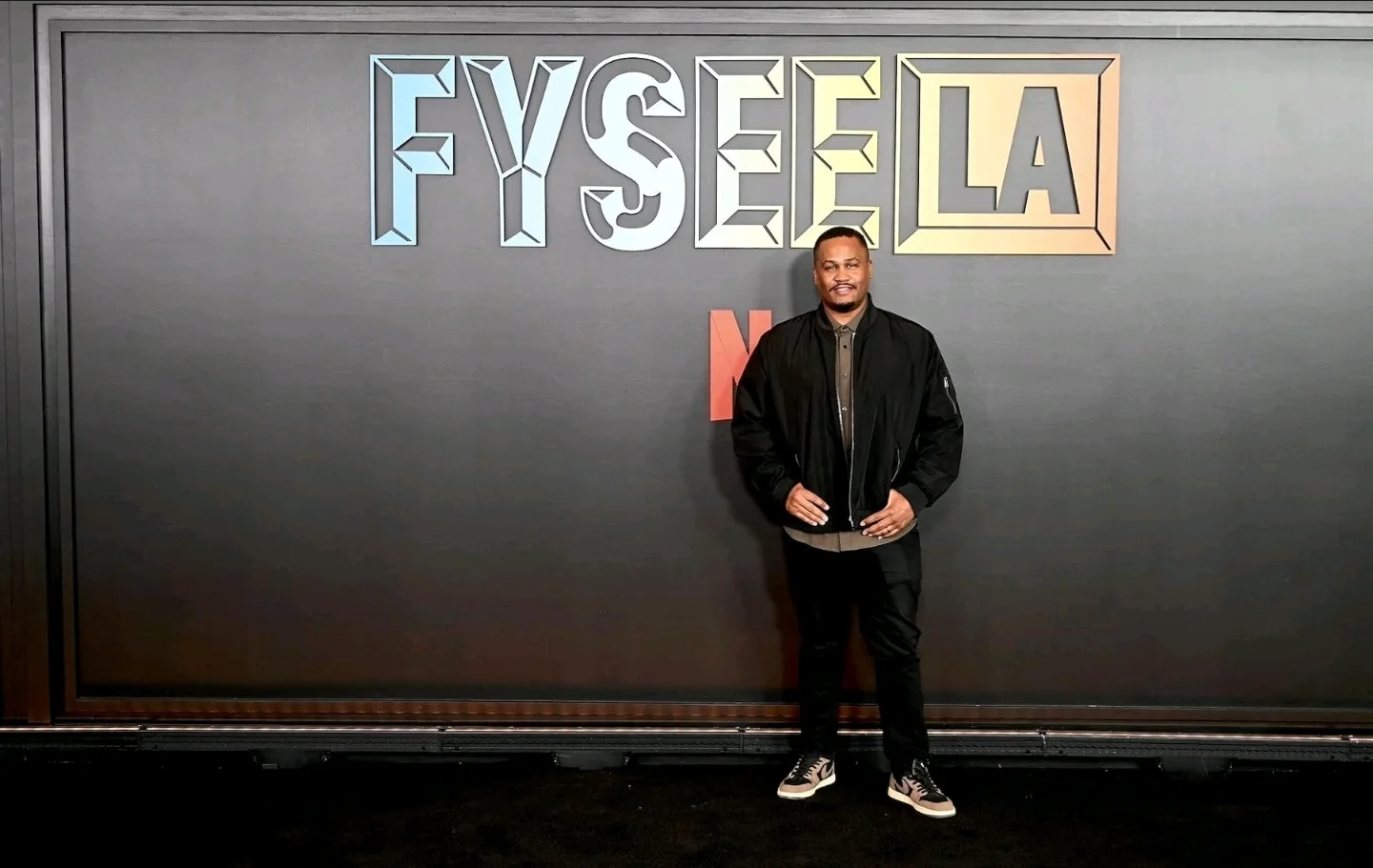 E'Ian West at the Netflix FYSEE LA event E'Ian West at the Netflix FYSEE LA event